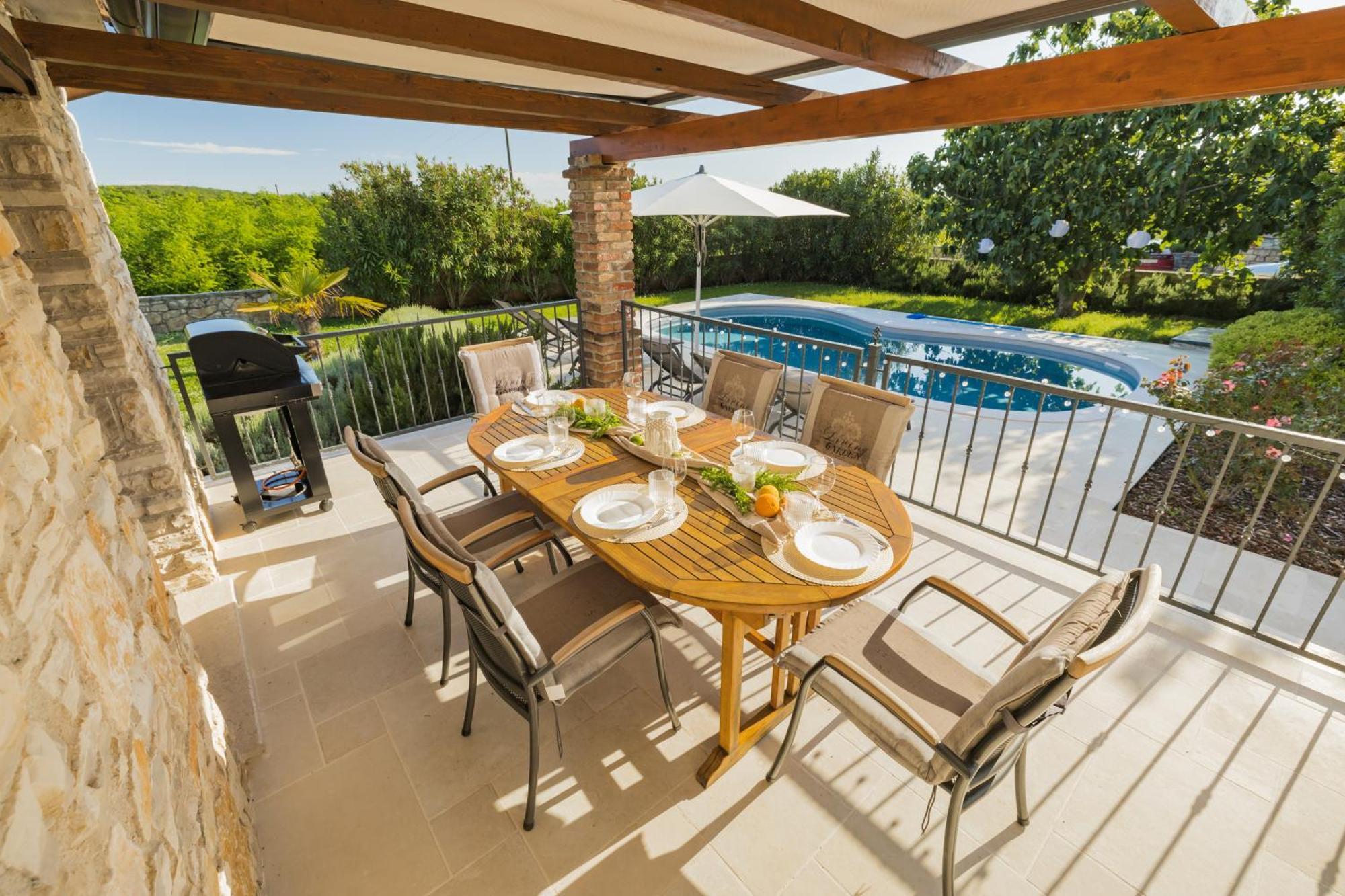 Villa Jurinea In Istrien Mit Pool Barat  Exterior photo
